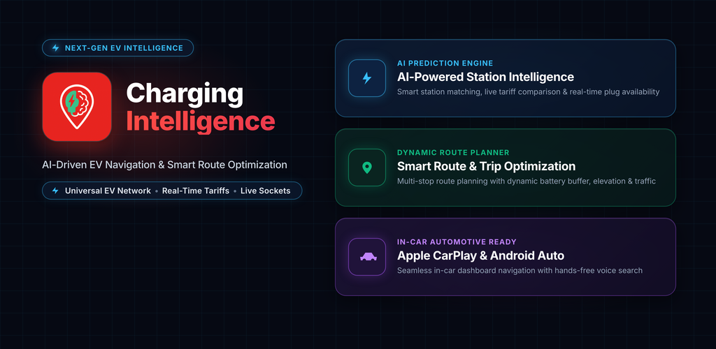 Apple CarPlay and Android Auto EV Dashboard Experience